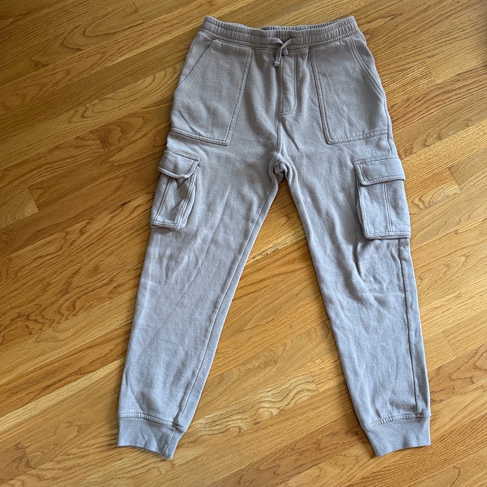 Abercrombie Kids Tan Jogger Pants